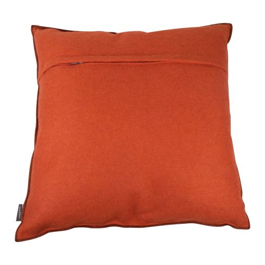 Timber Cushion orange 45x45cm 