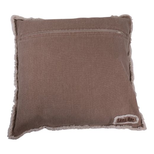 Zoë kussen bruin 45x45cm 