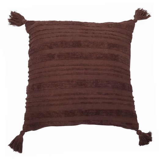 Chloe kussen bruin 45x45cm 