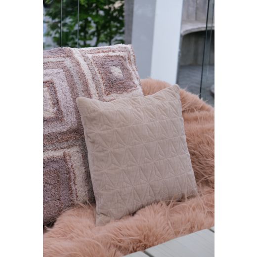 Harper Cushion beige 45x45cm 