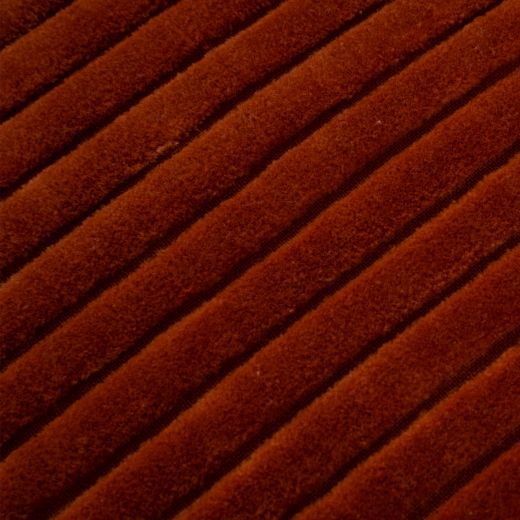 Cushion clark corduroy orange 45x45cm