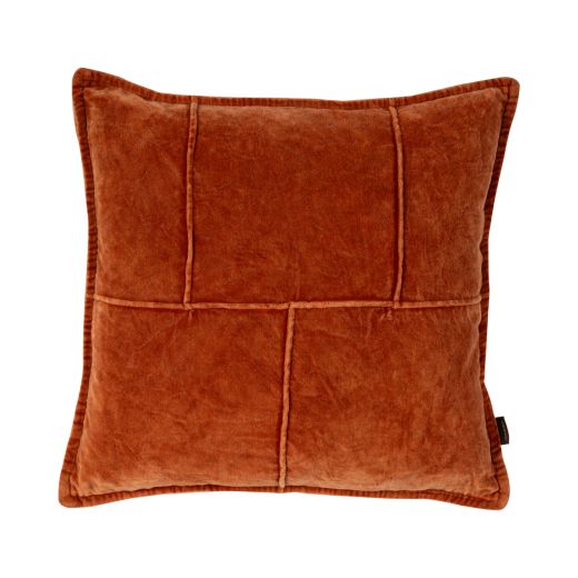 Mick Velvet coussin orange 45x45cm 