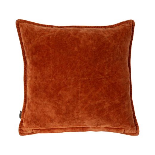 Mick Velvet coussin orange 45x45cm 