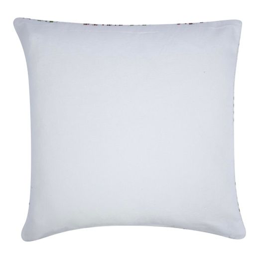 Molly Kussen zig zag bruin groen 45x45cm
