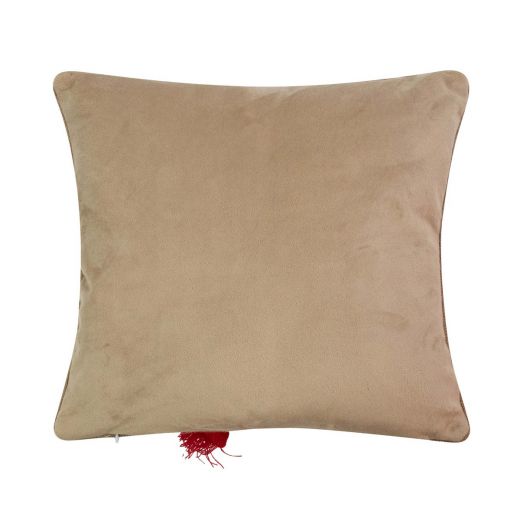 Knittede Rudolf Cushion beige 40x40cm
