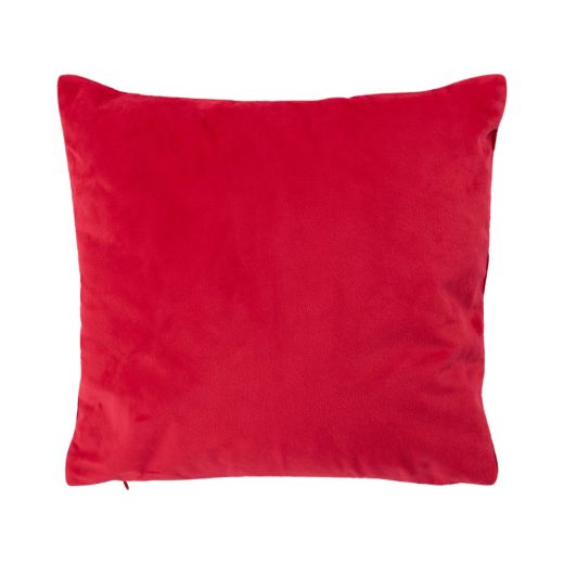 Beer kussen rood 40x40cm