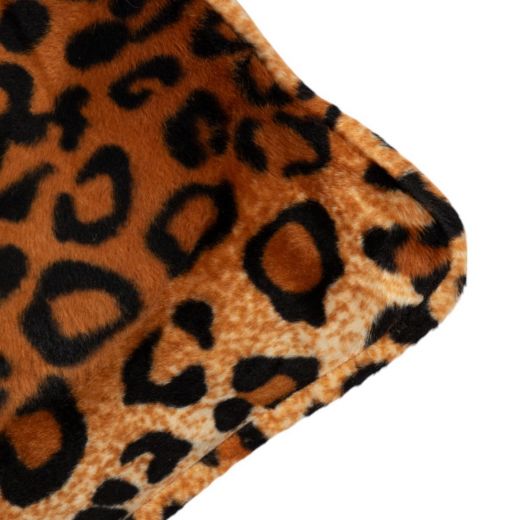 Animal Velvet kussen bruin 47x47cm 