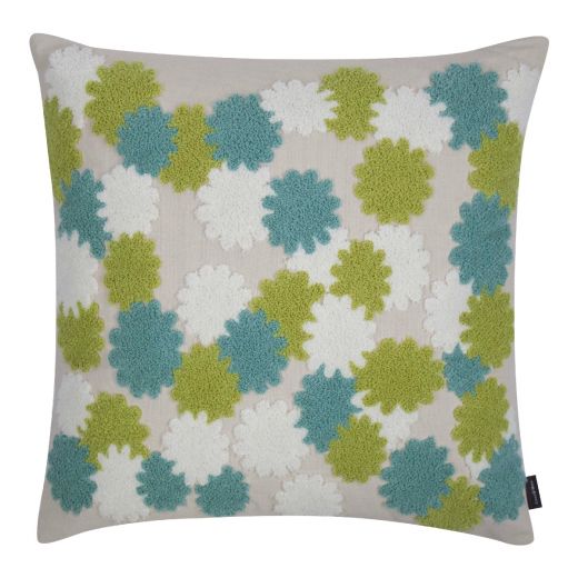 Miley Cushion green blue 45x45cm