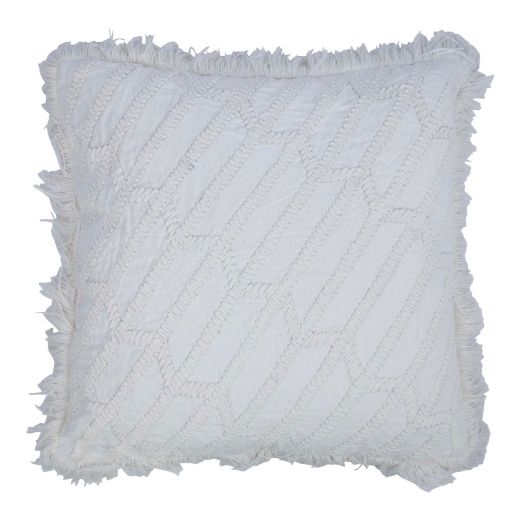 Svea Coussin Weiss 45x45cm