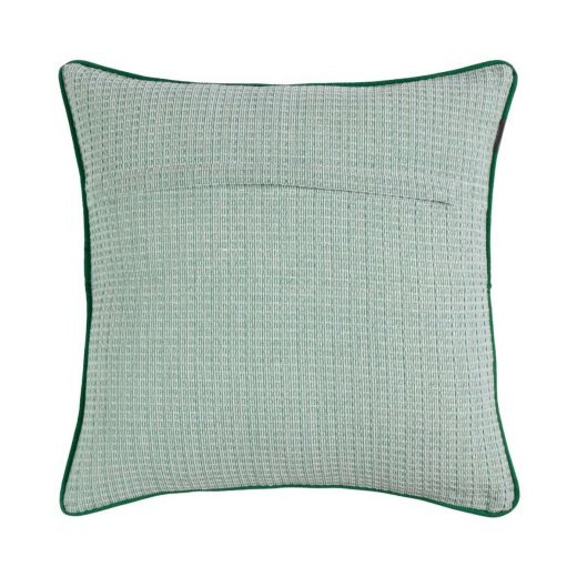 Hyacinth Kussen wafel groen 45x45cm