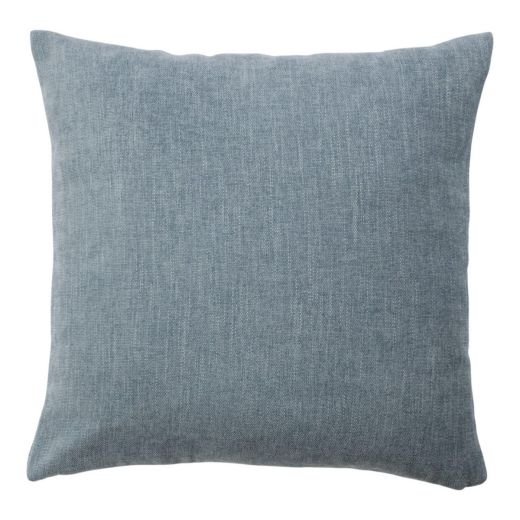 Kussen Queen chenille jeansblauw 45x45cm