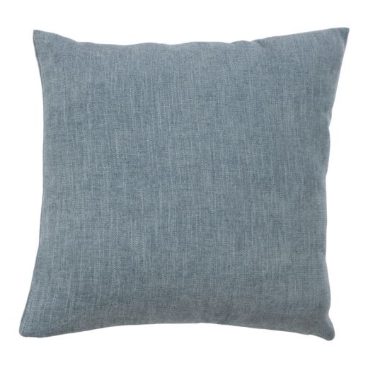 Kussen Queen chenille jeansblauw 45x45cm