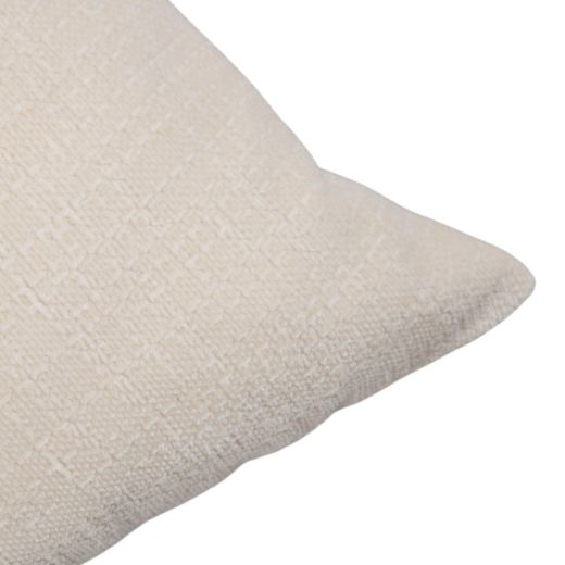 Cushion Empress velvet slub off white 45x45cm