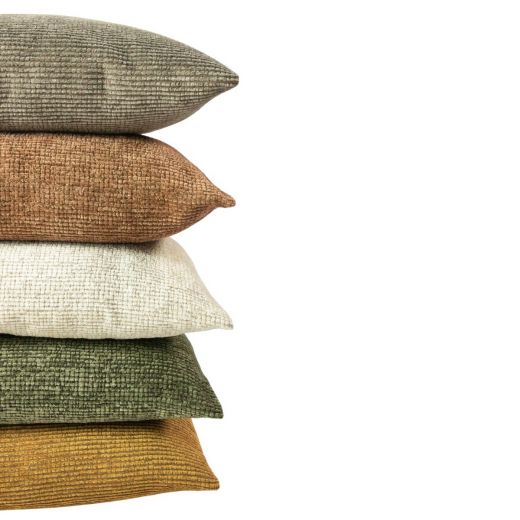 Kissen Baroness bouclé melange taupe 45x45cm