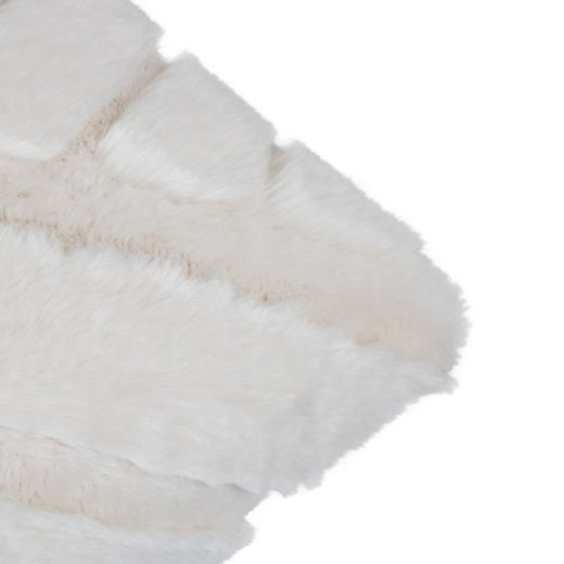 Coussin Lignes Abstraites Blanc Casse 45x45cm