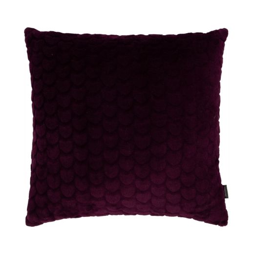 Coussin Coeurs Violet 45x45cm