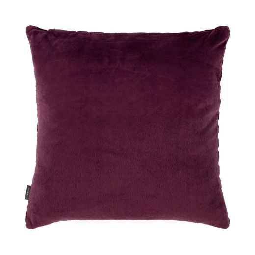 Coussin Coeurs Violet 45x45cm