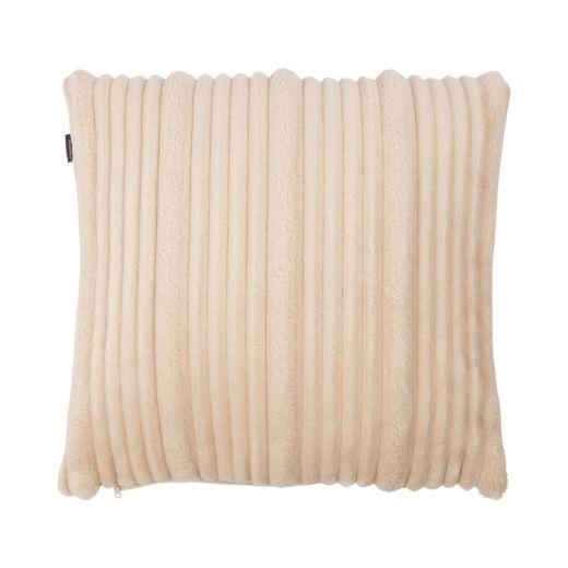 Coussin Rayures Beige 45x45cm