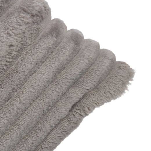 Coussin Rayures Gris 45x45cm