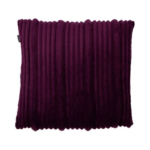 Coussin Rayures Violet 45x45cm