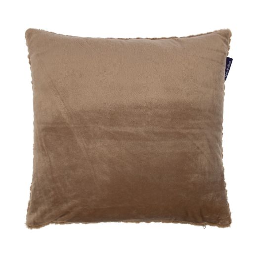 Kussen Visgraat Taupe 45x45cm