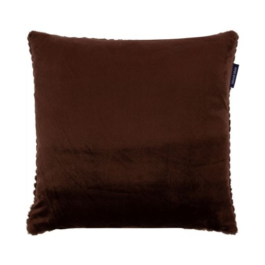 Kussen Visgraat Bruin 45x45cm