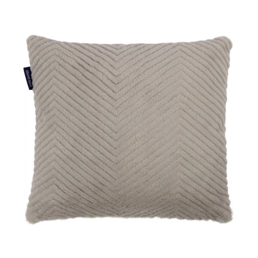 Kussen Visgraat Grijs 45x45cm