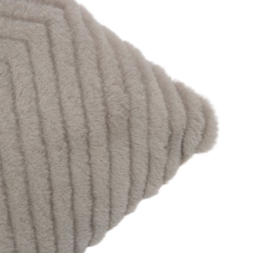 Kussen Visgraat Grijs 45x45cm