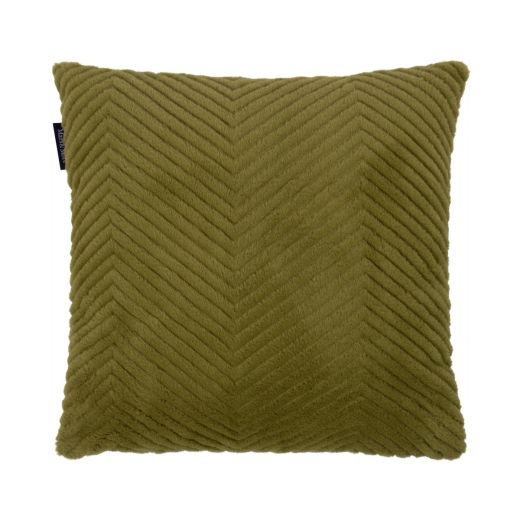 Kussen Visgraat Groen 45x45cm