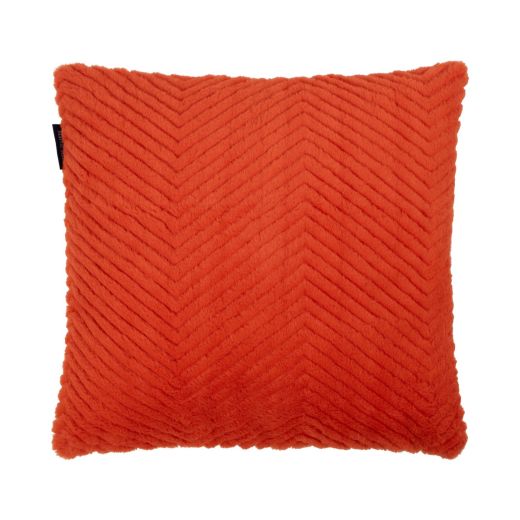 Kussen Visgraat Oranje 45x45cm
