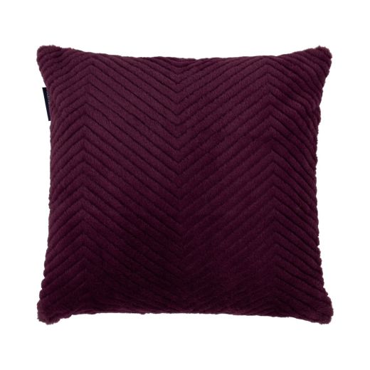 Kussen Visgraat Paars 45x45cm