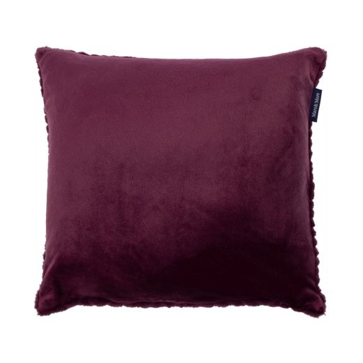 Kussen Visgraat Paars 45x45cm