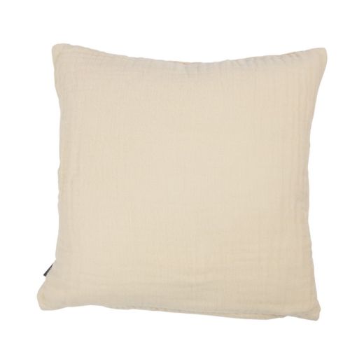 Nova Kissen Musselin creme 45x45cm