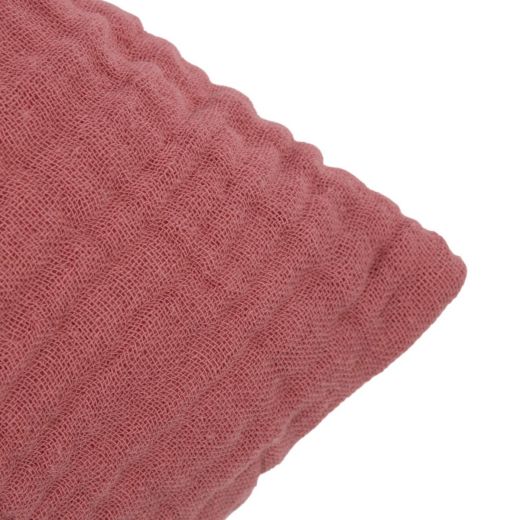 Nova Kissen Musselin mauve 45x45cm