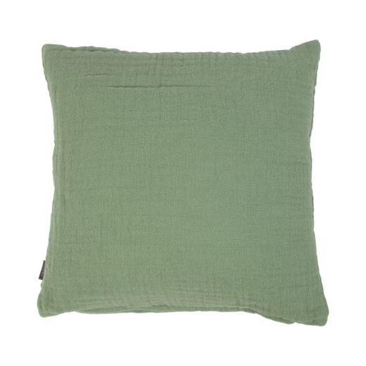 Nova Kissen Musselin olive 45x45cm