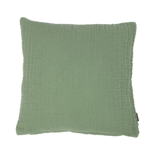 Nova Cushion Muslin olive 45x45cm