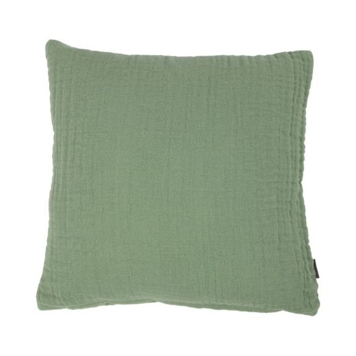 Nova Kissen Musselin olive 45x45cm