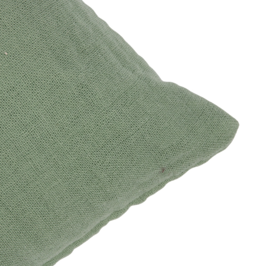 Nova Cushion Muslin olive 45x45cm
