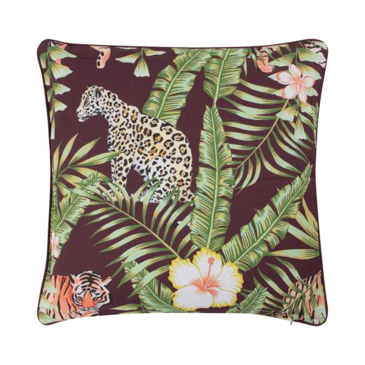 Balou Jungle Cushion purple 45x45cm