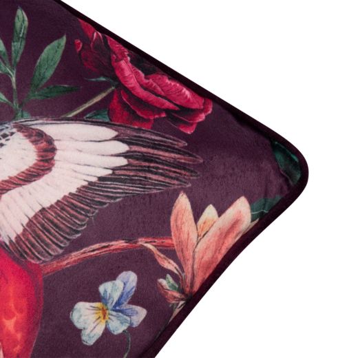 Cushion Carey purple 45x45cm