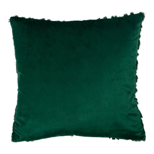 Cushion Christmas snowflakes green 45x45cm