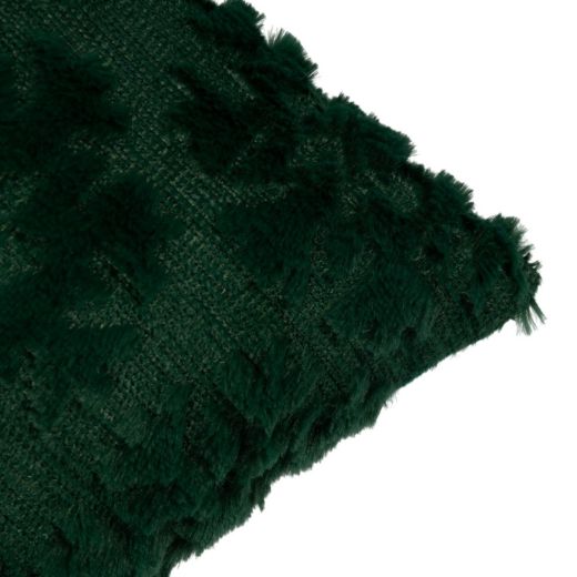 Cushion Christmas snowflakes green 45x45cm