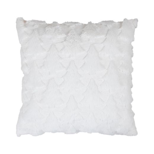 Cushion Christmas tree white  45x45cm