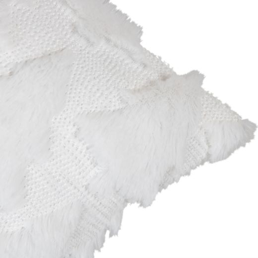 Cushion Christmas tree white  45x45cm