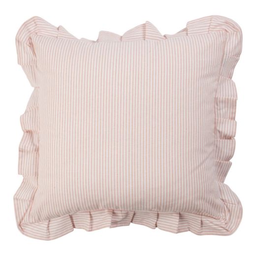 Cushion Nina stripe pink 45x45cm