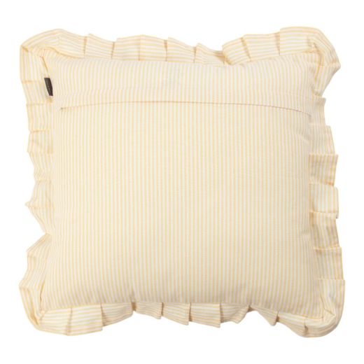 Cushion Nina stripe yellow 45x45cm