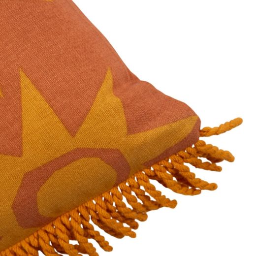 Cushion Sonny orange yellow 45x45cm