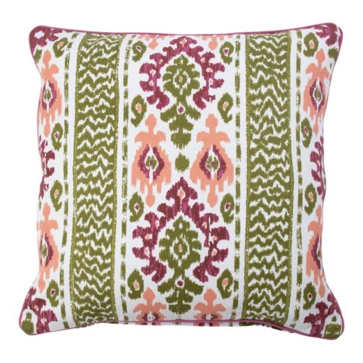 Cushion Bonita green pink 45x45cm