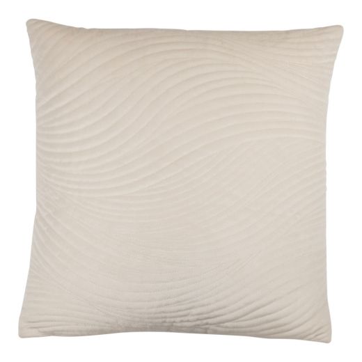 Derry coussin blanc cassé 45x45cm 