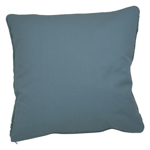 Rose kussen groen 45x45cm 